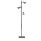 Beliani Floor Lamp Mistago Adjustable Concrete Grey