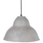 Beliani Pendant Lamp Kabalebo Papier-mâché Grey