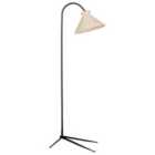 Beliani Floor Lamp Kerian Rattan Natural