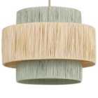 Beliani Pendant Lamp Palbra Paper Natural