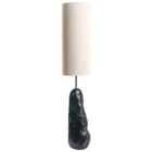 Beliani Floor Lamp Selb Ceramic Black