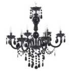 Beliani Chandelier Kalang L Black
