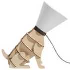 Beliani Table Lamp Isna Light Brown