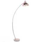Beliani Floor Lamp Dintel Metal Copper