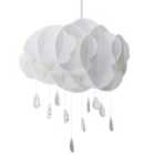 Beliani Pendant Lamp Ailenne White