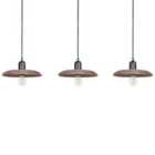 Beliani Pendant Lamp Manjeera Mango Wood Dark Brown