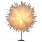 Beliani Christmas Decoration Table Lamp Satopanth Star 70 Cm White
