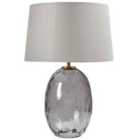 Beliani Table Lamp Bonelli Grey