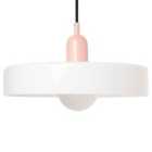 Beliani Pendant Lamp PAAla Glass White