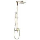 Beliani Mixer Shower Set With Rainshower Tagbo Gold