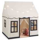 Costway Indoor Kids Play Tent with Star Lights for Children Boys Girls Gift-Beige