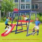 Costway 7 In 1 Kids Jungle Gym Set?for Toddlers Ages 3-7