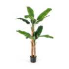 Costway 165cm Artificial Fake Banana Tree with 10 Large Leaves