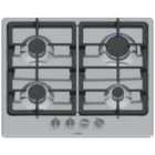 Bosch Series 4 PGP6B5K90 Gas Hob 60cm - Stainless Steel