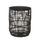Interiors by Premier Arles Round Rattan Table.