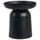 Beliani Side Table TORRENS Metal Black