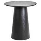 Beliani Side Table WANDO Black