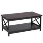 Beliani Coffee Table FOSTER Black