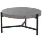 Beliani Coffee Table BONITA Grey Concrete Effect