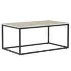 Beliani Coffee Table DELANO Marble/ Black