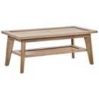 Beliani Coffee Table SIMLA Brown