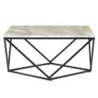 Beliani Coffee Table MALIBU Black