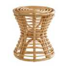 Interiors by Premier Maka Natural Rattan Stool