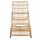 Interiors by Premier Manado Chair And Footstool