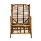 Interiors by Premier Manado Grey Natural Kubu Rattan Chair