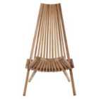 Interiors by Premier Manado Wooden Lounge Chair