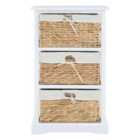 Interiors by Premier Ashby 3 Seagrass Drawer Chest