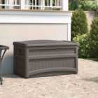 Suncast Dakota 276L Storage Box - Stone Grey