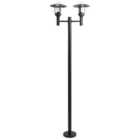 Beliani Outdoor LED Bollard Lamp HOLMES Black