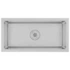 vidaXL Handmade Kitchen Sink Stainless Steel 51504