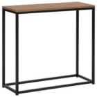 Beliani Console Table DELANO Brown/ Black
