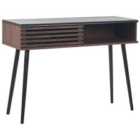 Beliani Console Table PERTH Dark Brown