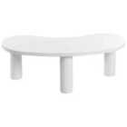 Beliani Coffee Table AUBURN White