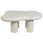 Beliani Coffee Table ONDLE Off-White