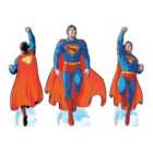 Star Cutouts Triple Superman Look Up Shelf Top Pack