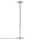 Beliani Freestanding Infrared Patio Heater Askja 1500 W Silver