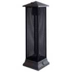 Beliani Freestanding Infrared Patio Heater Tunupa 1500 W Black
