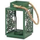 Beliani Lantern Unimak Metal 25cm Green