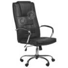 Beliani Massage Chair With Heating Grandeur Faux Leather Cream