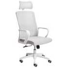 Beliani Office Chair Swivel Overlord Fabric Black
