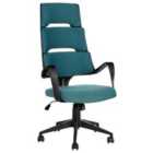 Beliani Office Chair Swivel Bonny Grey