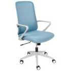 Beliani Office Chair Swivel Best Blue