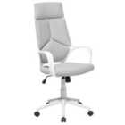 Beliani Office Chair Swivel Pioneer Dark Grey