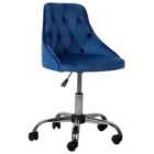 Beliani Desk Chair Swivel Vamo Faux Leather White