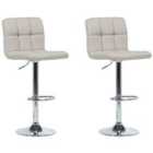 Beliani Set Of 2 Dining Chairs Vermont Black 98Cm