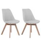 Beliani Dining Chair Sarita Rattan Dark Brown